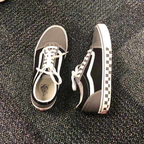 Vans Pewter Black Checkered Tape - Picture 1 of 3